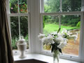 Custom made aluminium clad/timber sliding sash Insert windows